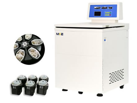 refriġerat-laboratorju-ċentrifuga-500ml-boroż tad-demm-ċentrifuga